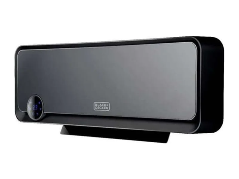 Black+Decker BXWSH2000E väggvärmare med svart front