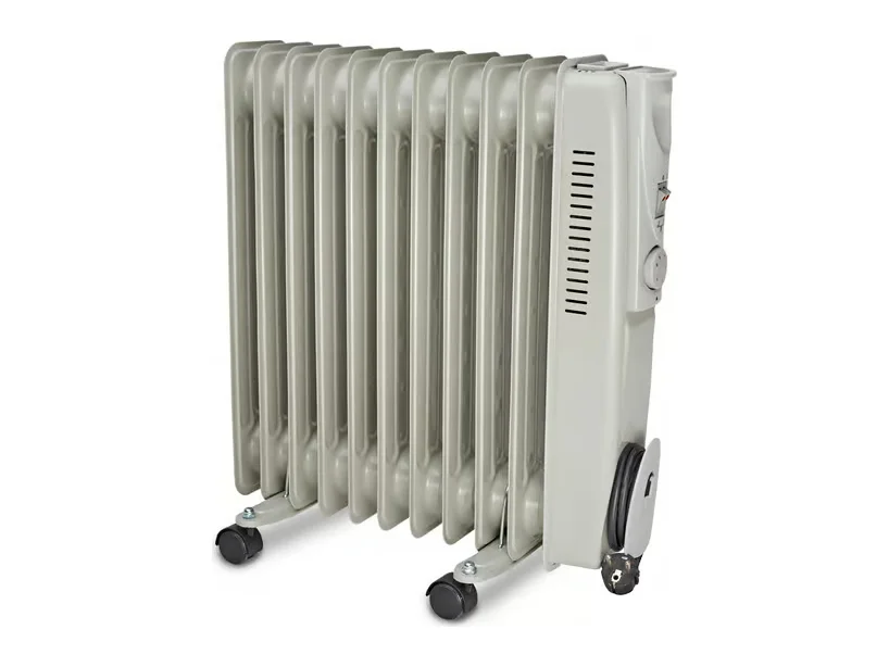 Kobi oljeelement med 11 element, grått, 2 500 W